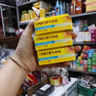 Serum chấm mụn linh chi vàng net 10g