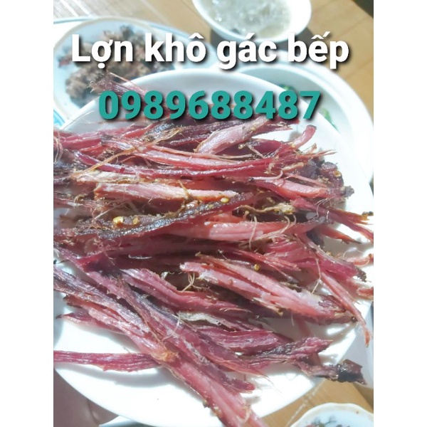 Lợn khô gác bếp Tây Bắc