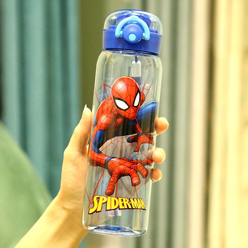 Bình Nước Bằng Nhựa Họa Tiết Disney Dễ Thương Cho Các Bé