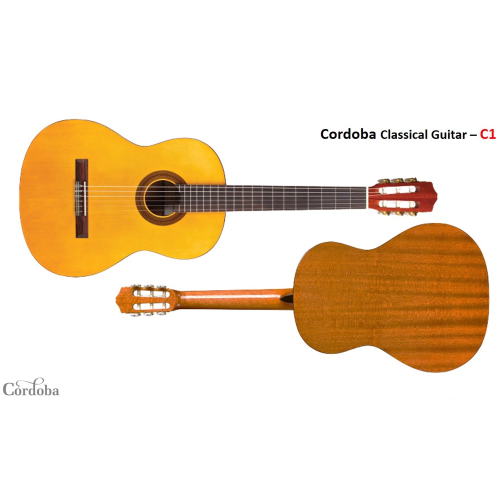 [Chính Hãng] Đàn Guitar Classic Cordoba C1 Full Size ( Tặng kèm bao 3 lớp và 3 Pick )