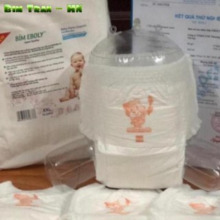[Bỉm Trần - HN] [Siêu Rẻ] Combo 100 bỉm quần Eboly M,L,Xl,XXL [Chính Hãng]