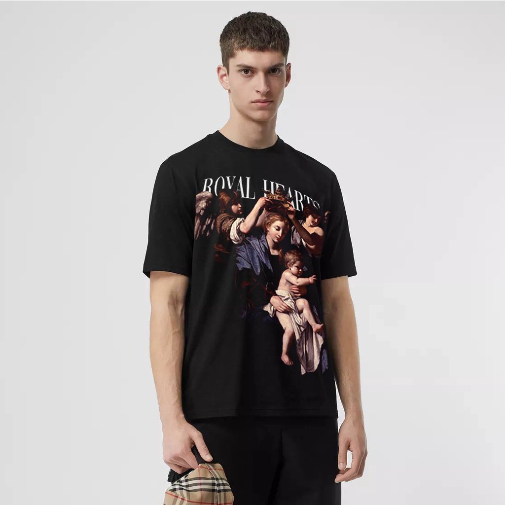 Áo thun tay lỡ MIKENCO Royal áo phông unisex nam nữ from rộng chuẩn chất liệu cotton BrownRabbit Fashion