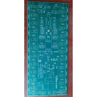 Bo pcb công suất sân khấu 22 sò 1 kênh