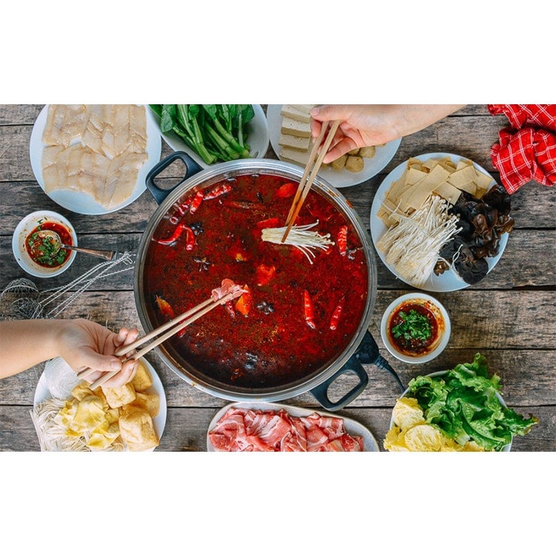 [ Siêu cay ] Combo 500g Cốt Lẩu ( Gói 50g) Cay Trùng Khánh Siêu Cay