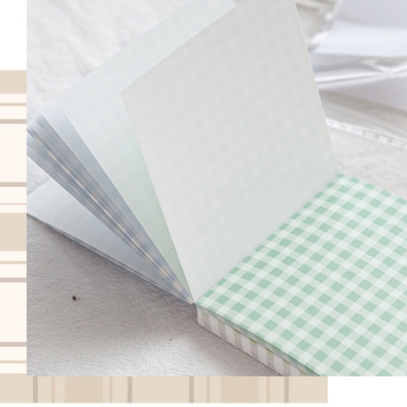 Set 100 Tờ Giấy Ghi Chú Phong Cách Hàn Quốc