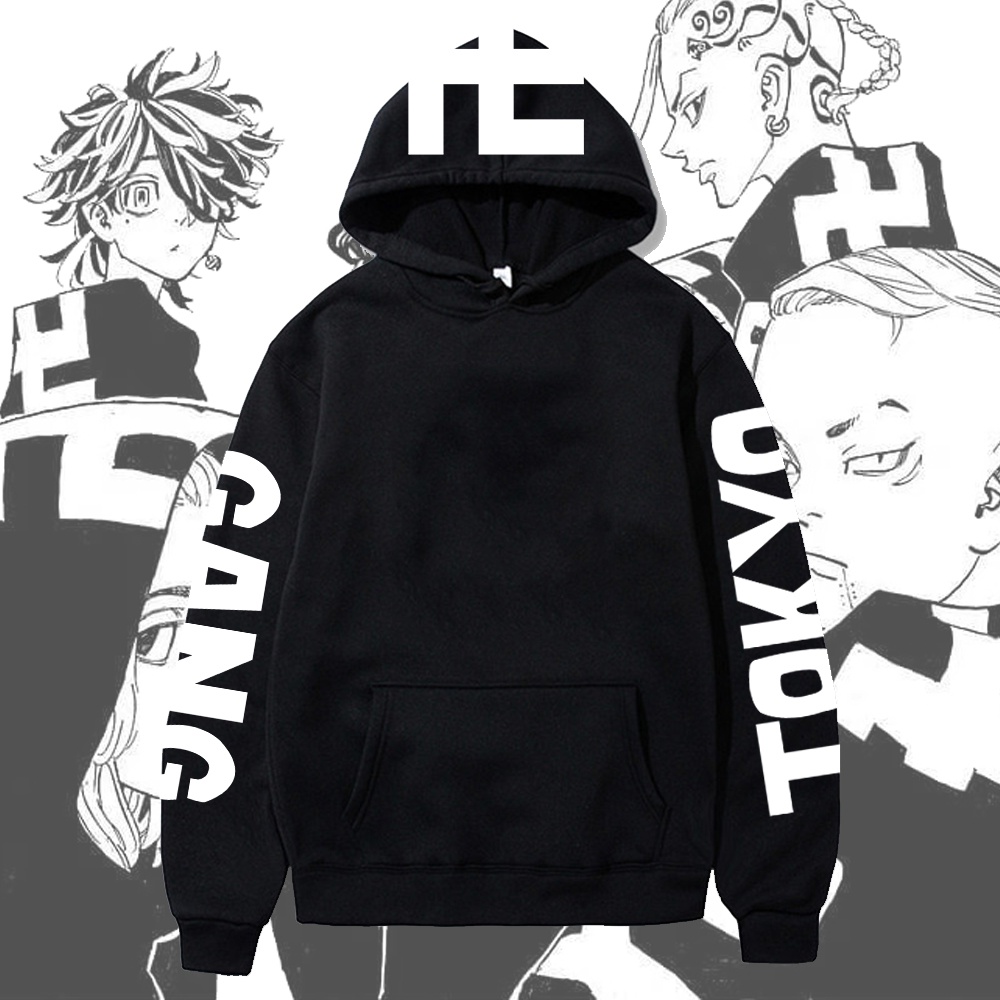 [Mã 12FASHIONSALE1 giảm 10K đơn 50K] Áo Hoodie Anime Tokyo Revengers - Loại đẹp