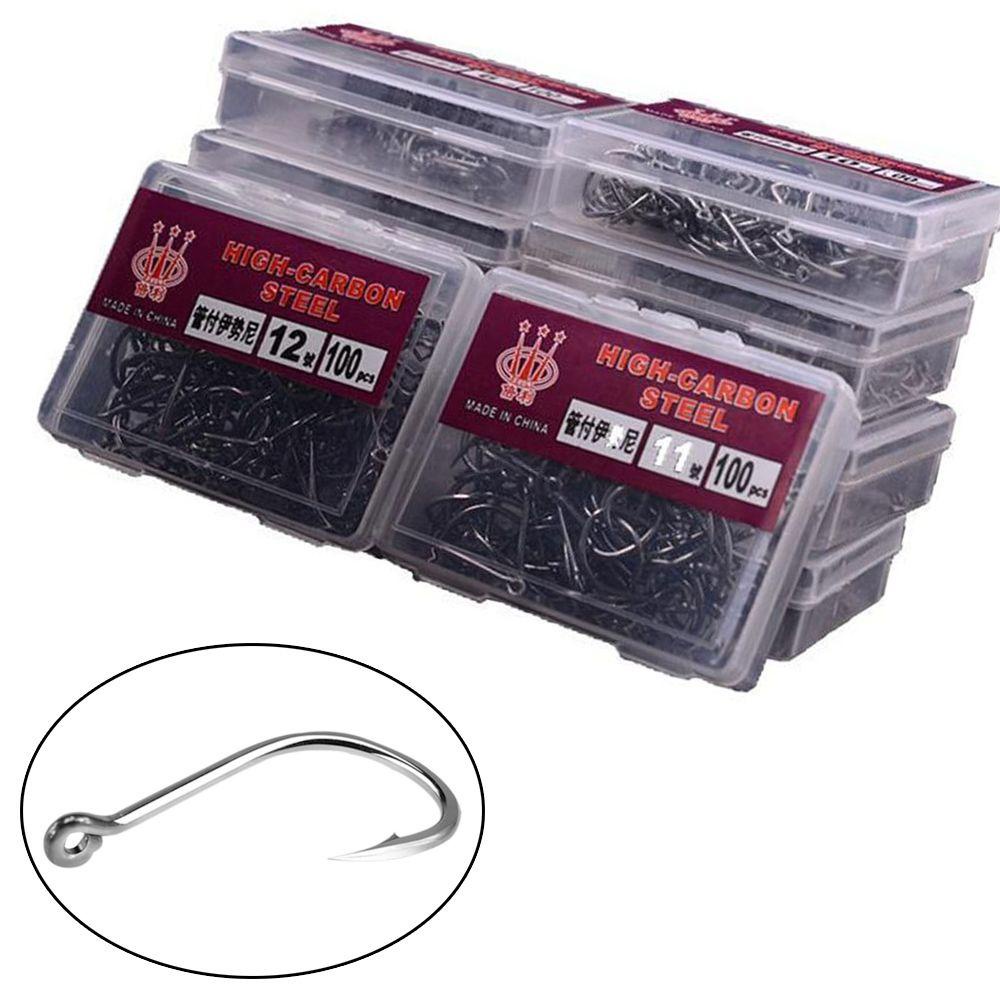 FAY Bộ 100 Móc Câu Cá Chất Lượng Cao Chuyên Dùng