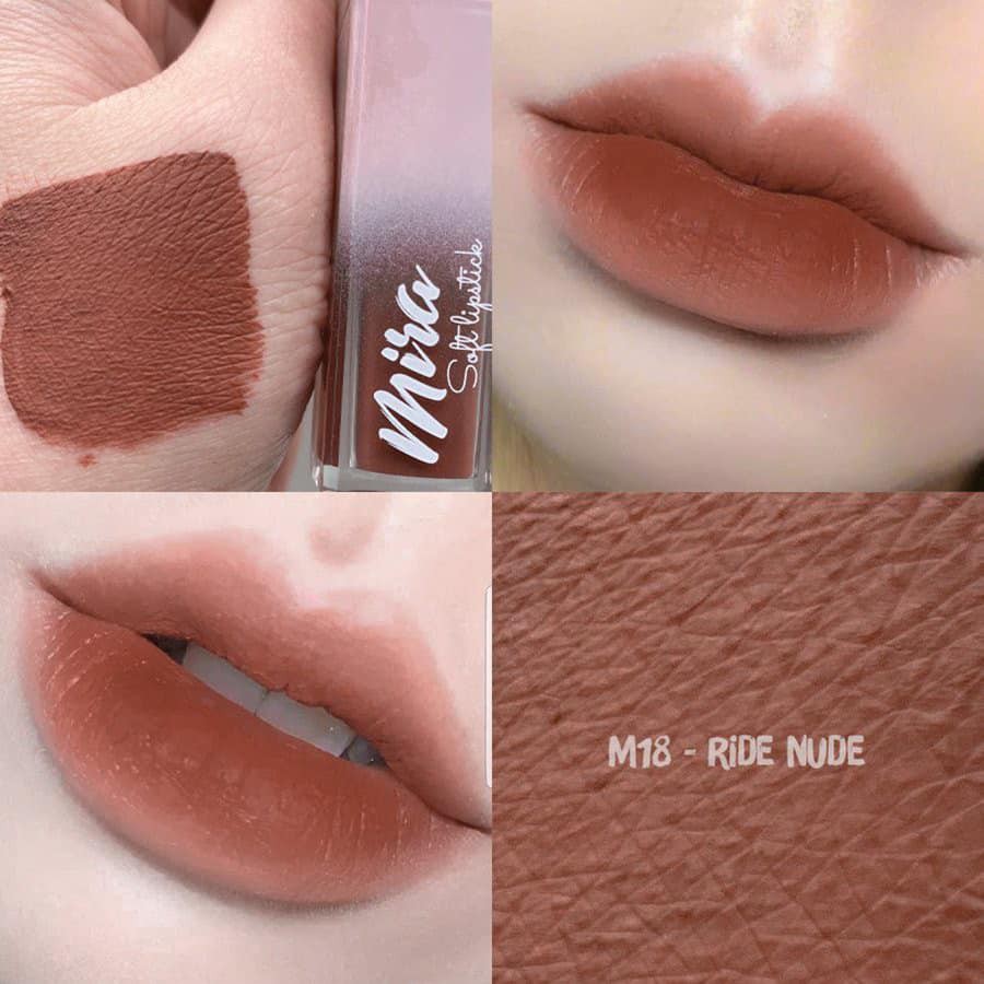 Son kem mira M18 - Nâu tây đậm.