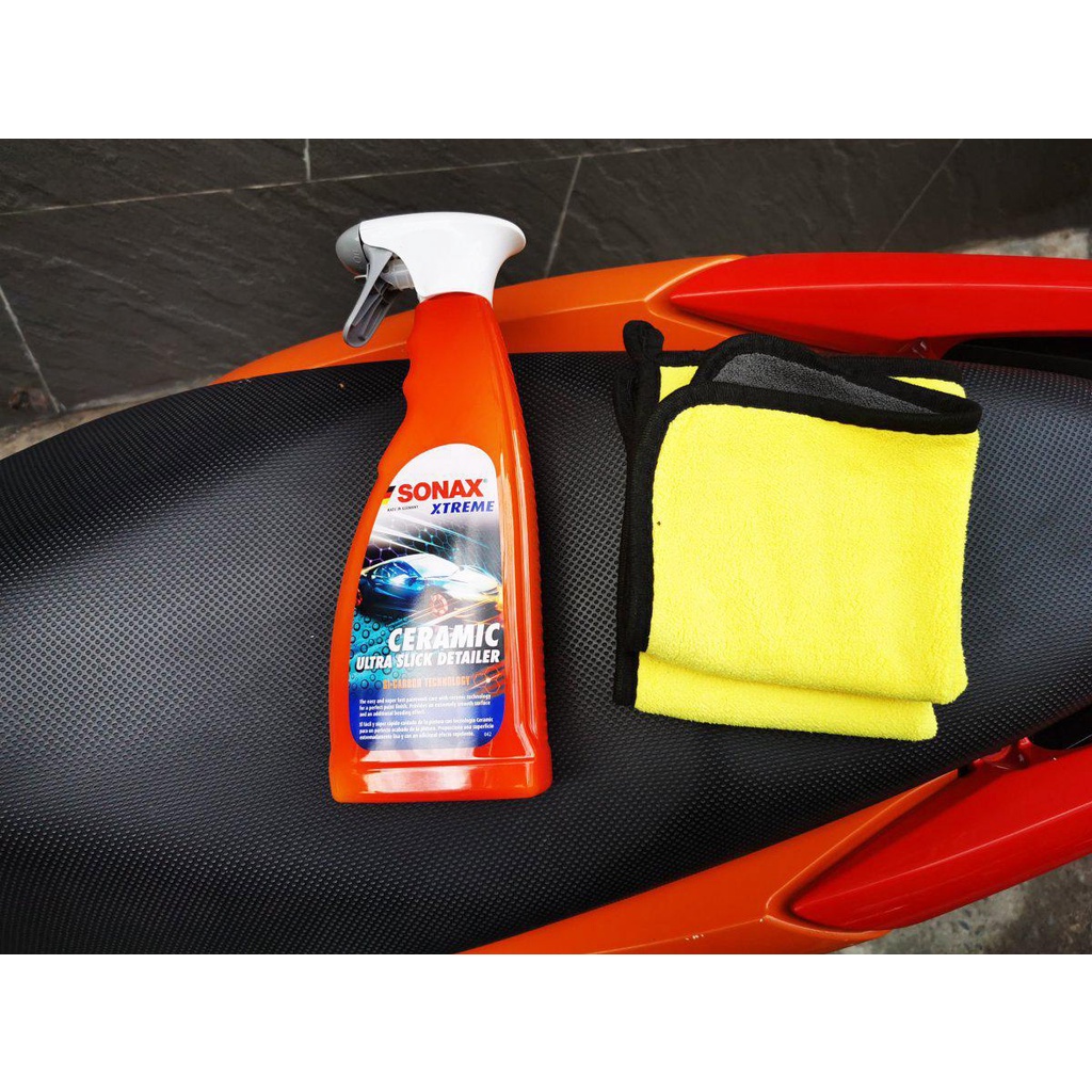 Sonax Xtreme Ceramic Ultra Slick Detailer phủ nhanh ceramic sơn xe 750ml