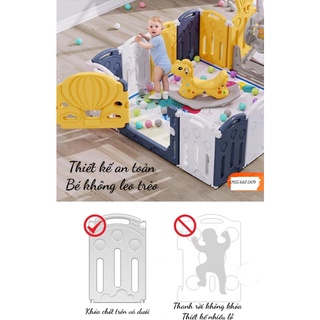 💘(Hỏa tốc 2H) Bộ quây cũi Nhựa Gấp Gọn nguyên sinh Tặng Thảm,Bóng (GIAO 2H HCM) .