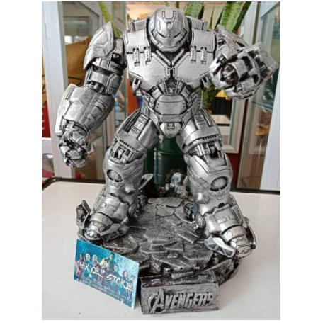 Mô hình đồ chơi nhân vật người khổng lồ xanh Hulk Mavel toàn thân Hulk Buster Iron Man 32cm tượng người sắt ironman