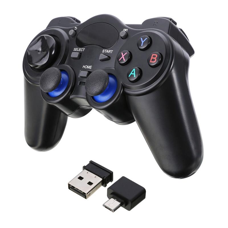 Tay Cầm Chơi Game Bluetooth Không Dây Điều Khiển 2.4G Kết Nối USB Mô Phỏng PS1