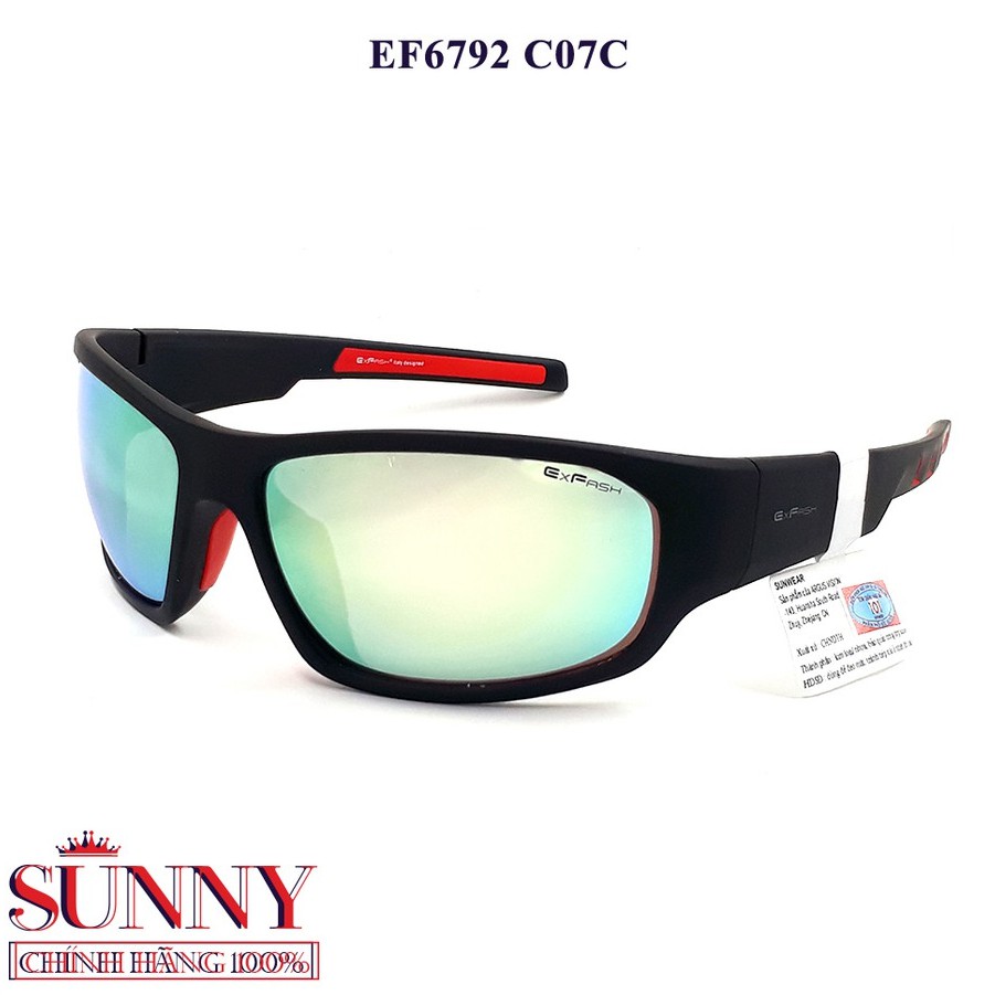 EF6792 - kính mắt Exfash chính hãng Korea, kèm tem thẻ chống hàng giả do bộ công an cấp
