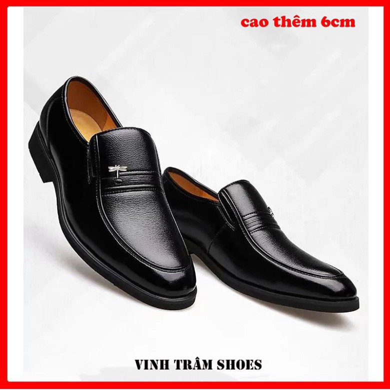 [ FREE SHIP ] Giày nam trung niên ❤️ da bò xịn thích hợp cho người trung tuổi, giày da mềm đế kếp siêu bền và chắc chân.