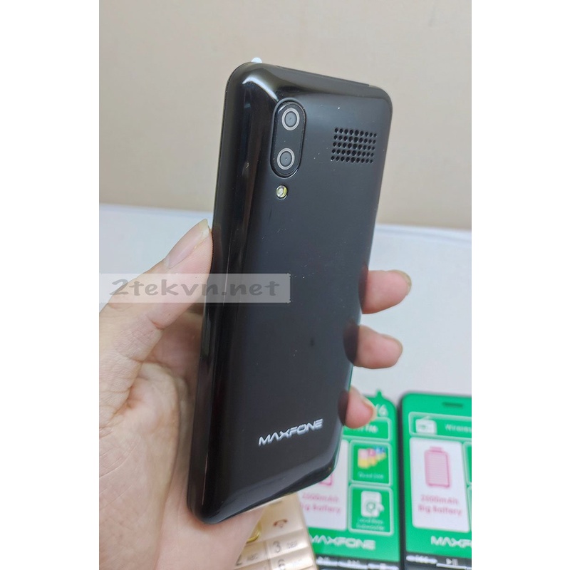 Điện Thoại MaxFone V6 4sim Pin Khủng giá rẻ - Bảo Hàng 12 Tháng