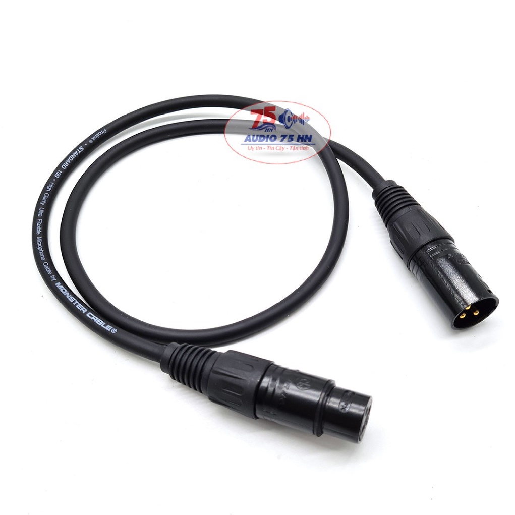 01 Dây canon Đực cái Monster Standard 100 cao cấp