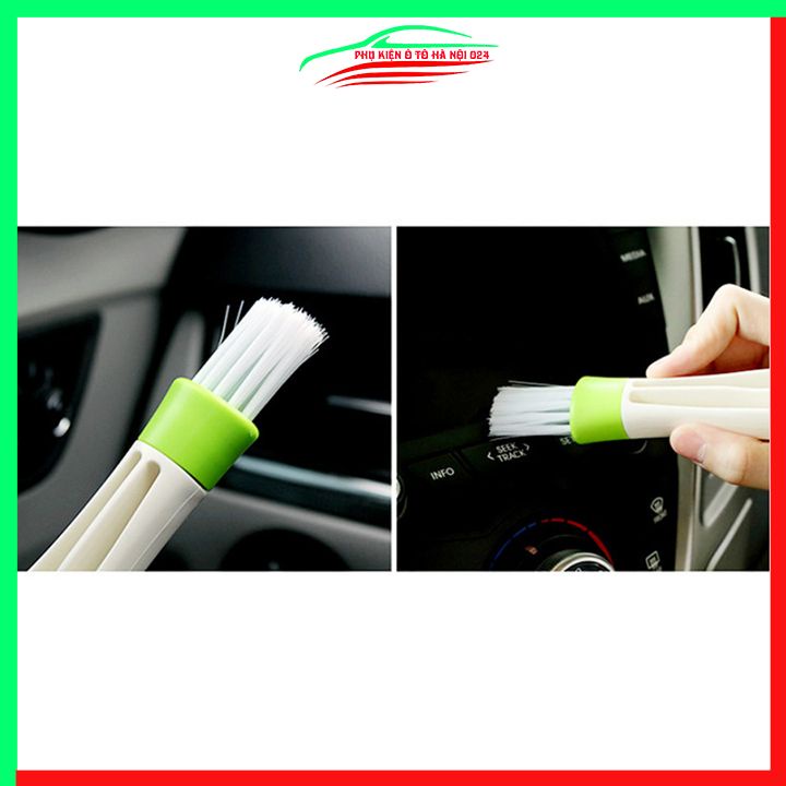 Chổi vệ sinh khe gió cửa điều hòa ô tô 2 đầu tiện lợi