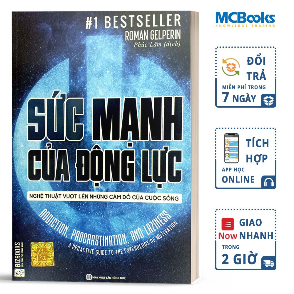 Sách - Sức Mạnh Của Động Lực – Nghệ Thuật Vượt Lên Những Cám Dỗ Của Cuộc Sống - BizBooks