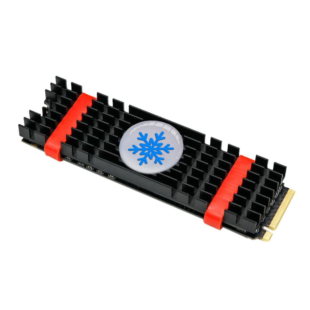 Aluminium Alloy PCIe NVMe M.2 2280 SSD Heatsinks Radiator Laptop PC Memory Cooling Fin