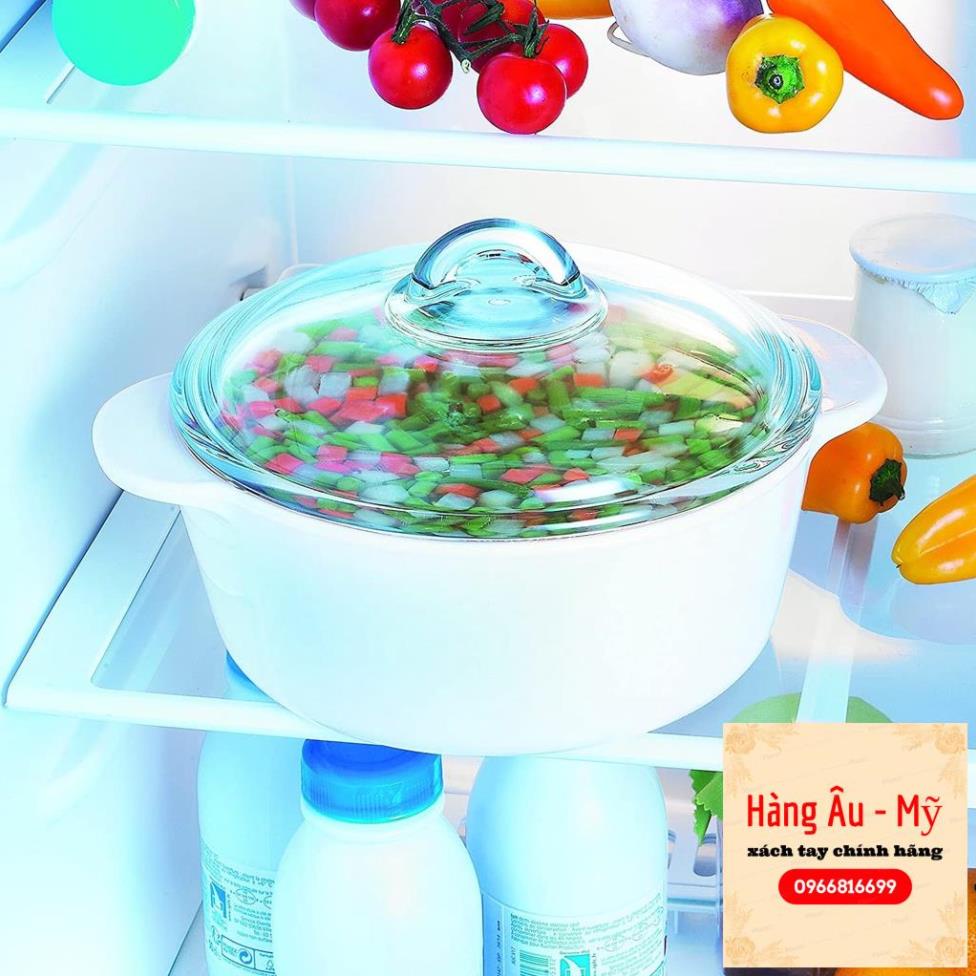Nồi Thủy Tinh Cao Cấp Sử Dụng Bếp Từ Luminarc Vitroline Màu Trắng Sứ - MADE IN FRANCE