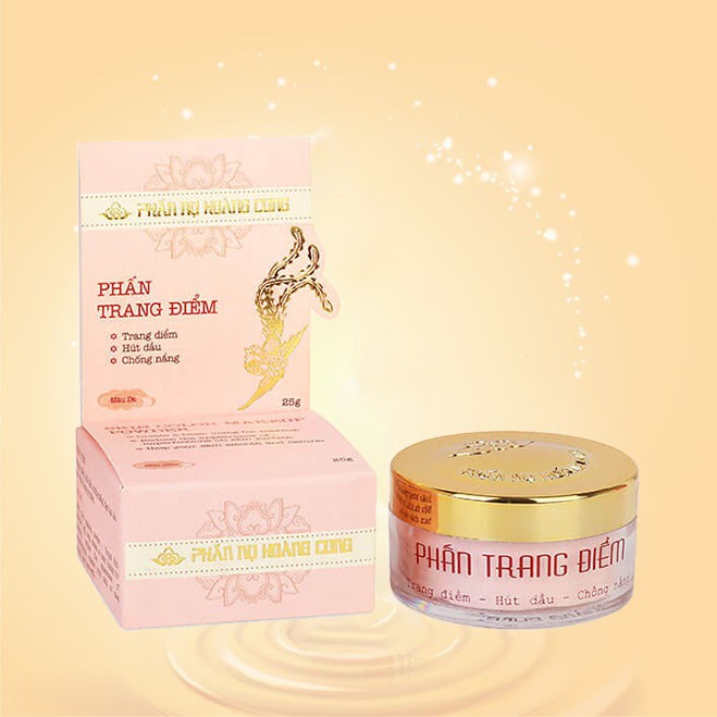 Phấn Trang Điểm Màu Da Phấn nụ hoàng cung 25gr