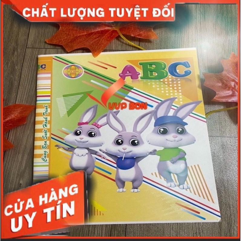 Tập ABC 1 lốc 10 quyển 96 trang (lốc 5 quyển 200trang)