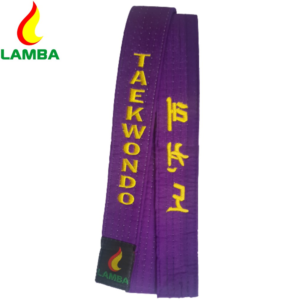 ĐAI MÀU LOẠI THƯỜNG MÔN VÕ TAEKWONDO.