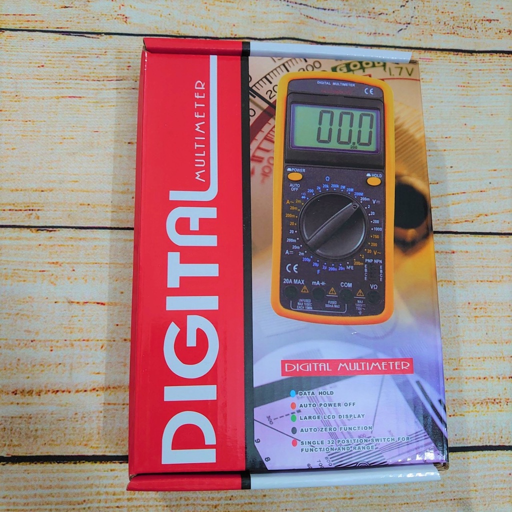 Đồng hồ đo điện vạn năng DT9025A, có sẵn pin, mẫu mới