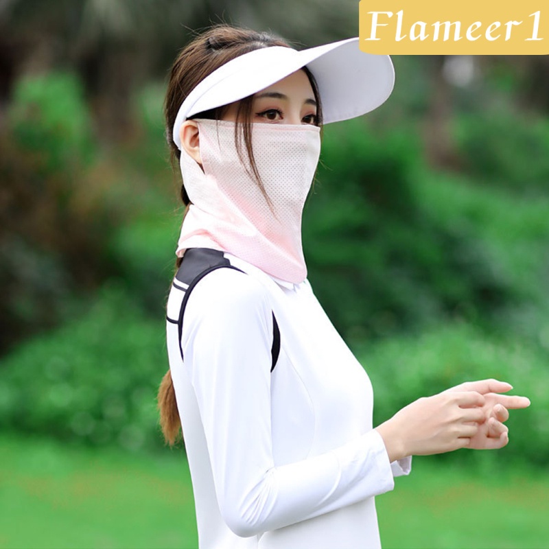 Khẩu trang che mặt và cổ dùng khi chơi gôn