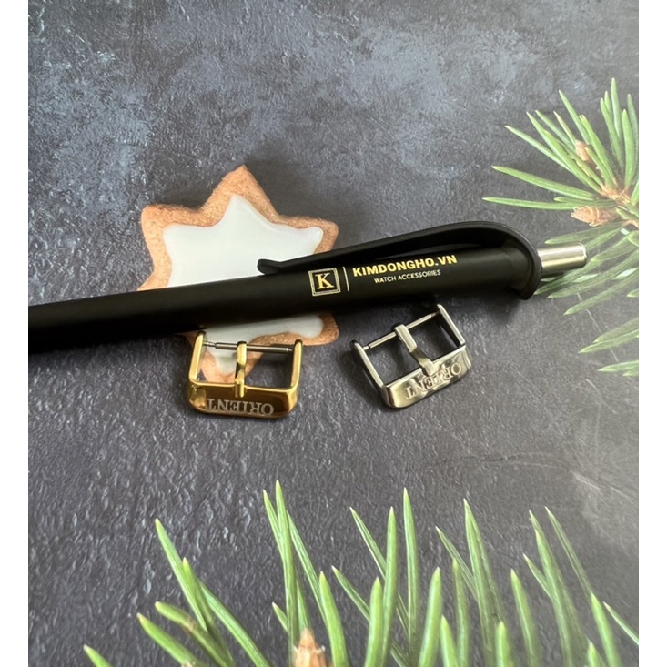 Khoá đồng hồ Orient màu vàng và trắng size 16-18-20-22(mua theo size khoá)