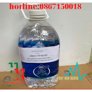 Cồn 70 Độ, 90 Độ - Cồn Y Tế Sát Khuẩn Can 5 Lít