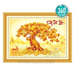 Tranh đính đá cây tài lộc 77258