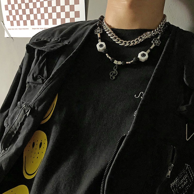 Dây chuyền kiểu dáng thời trang từ inox phong cách hip hop