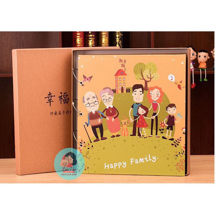 ALBUM ẢNH GIA ĐÌNH,GIÚP BẠN LƯU GIỮ YÊU THƯƠNG - HÀNG CÓ SẴN