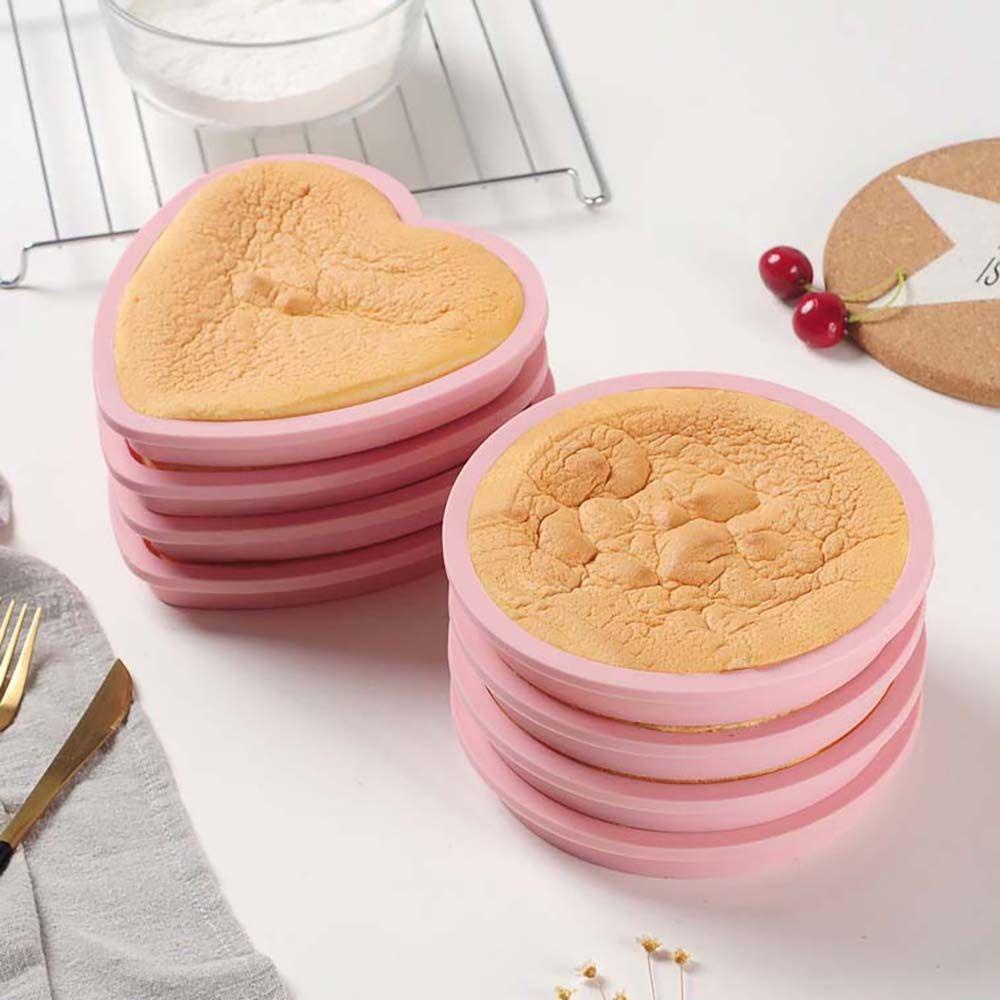 Khuôn Silicone Làm Bánh Donut / Sô Cô La / Pudding Hình Tròn DIY 3