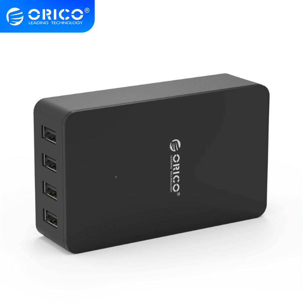 [ORICO]Bộ chuyển đổi bộ sạc ORICO 4 cổng USB 5V 2.4A 15W Sạc nhanh cho iPhone Samsung Xiaomi máy tính để bàn bộ sạc（CSE-4U）