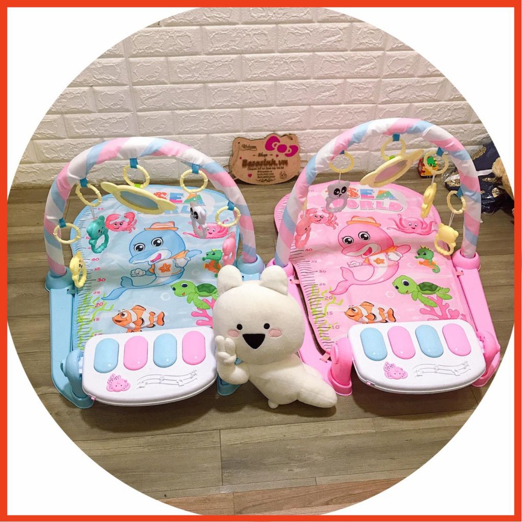 Thảm đàn cá heo cho bé