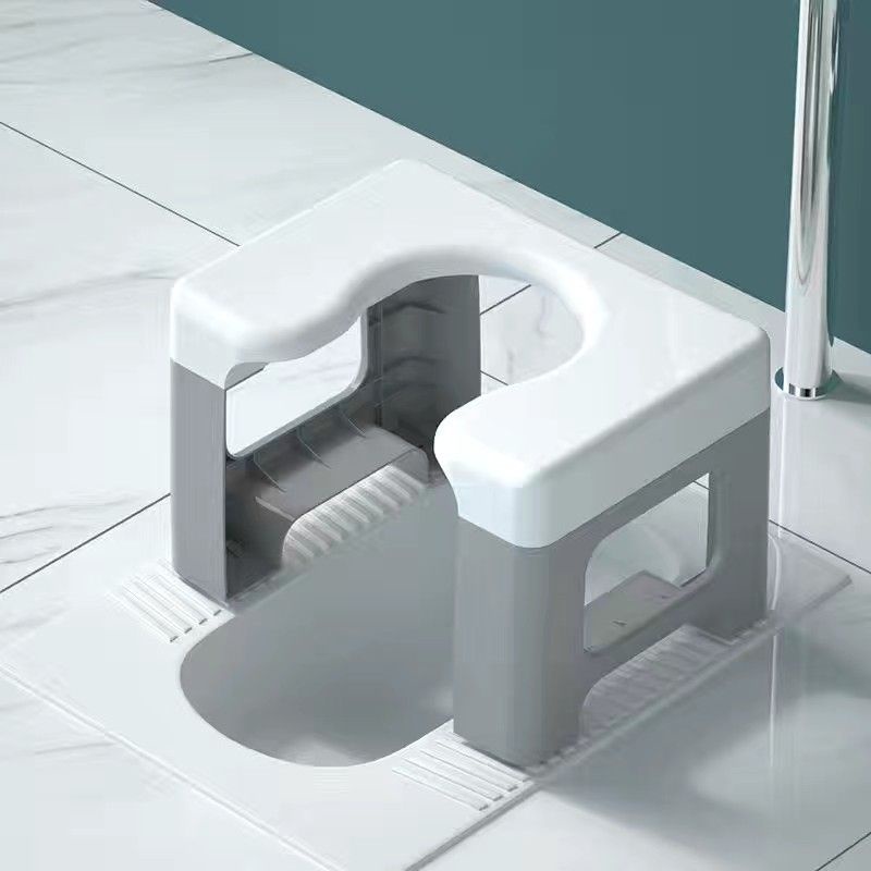 Ghế Ngồi Toilet Bằng Nhựa Đơn Giản Cho Người Lớn Tuổi / Trẻ Em / Mẹ Bầu