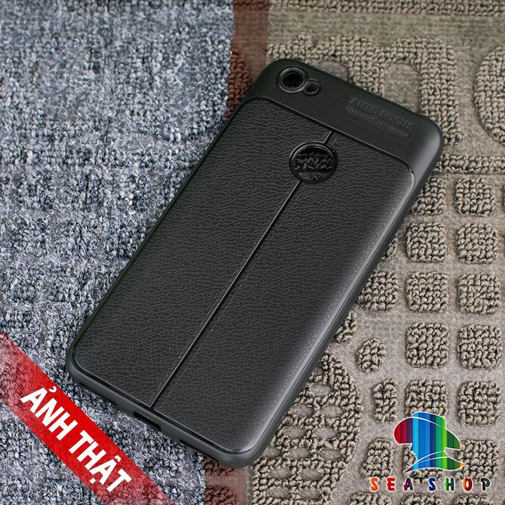 Ốp lưng Xiaomi Redmi Note 5A Prime Nhựa dẻo - vân da loại A - Siêu bền - Chống sốc