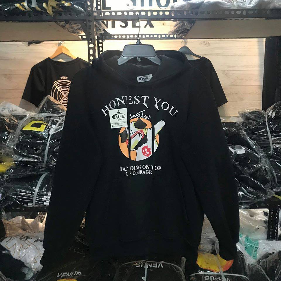 ÁO HOODIE HONEST YOU ẢNH THẬT