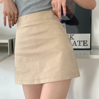 (SẴN) Quần váy kaki lưng chun
