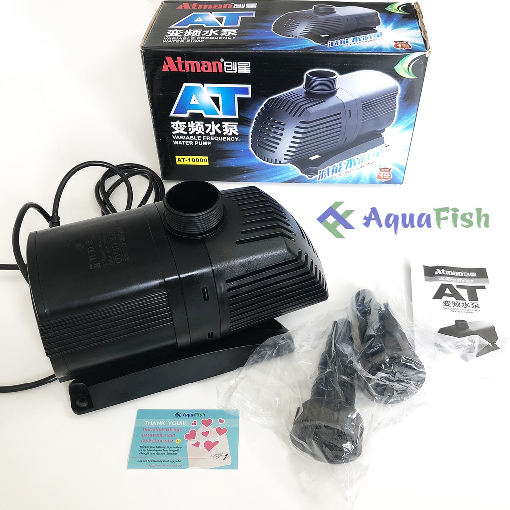 Máy Bơm Chìm Hồ Cá Koi Atman AT 5000 đến Atman AT 10000 (bơm chìm hồ cá tiết kiệm điện)