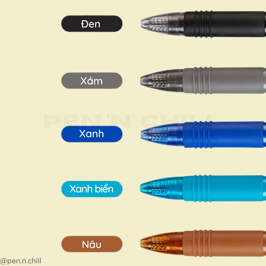 Bút Gel Zebra Z-Grip - Cỡ ngòi 0.5mm
