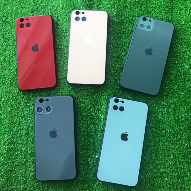 Ốp lưng kính Giả iphone 11 Dành cho iPhone 6/6s/7G/8G/6+/6s+/7+/8+/X/XSMAX Thế Hệ Mới