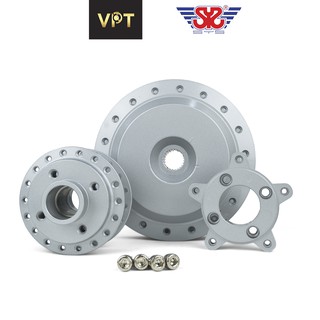 Đùm trước sau xe máy vario150 màu bạc sys