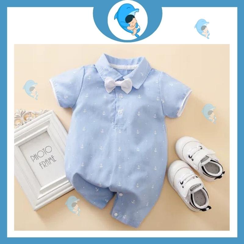 Bộ body công tử, bodysuit đùi DOBKIDS cho bé trai mặc diện tết, chụp ảnh, đi chơi cực xinh hàng quảng châu loại 1