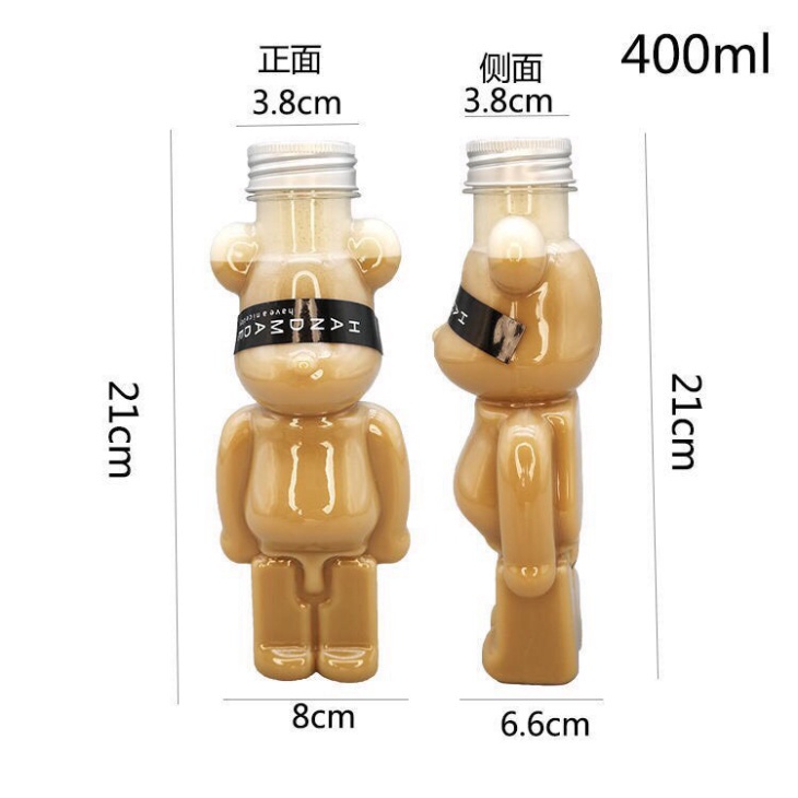 Bình nước hình gấuFREESHIPngôi sao nhựa 500ml siêu xinh cực phẩm hot hit