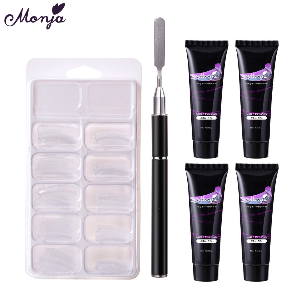 Bộ 6 Móng Tay Giả Nối Dài Trang Trí Nghệ Thuật