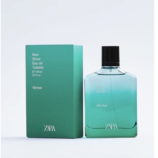 Nước hoa nam Zara Man silver winter 100ml