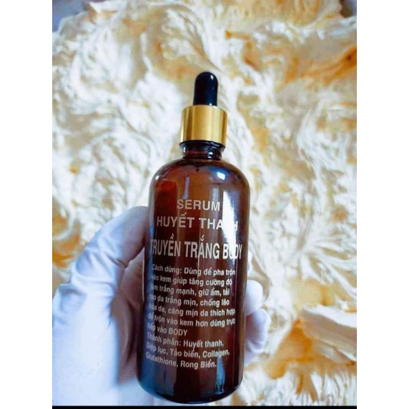 Serum huyết thanh truyền trắng body